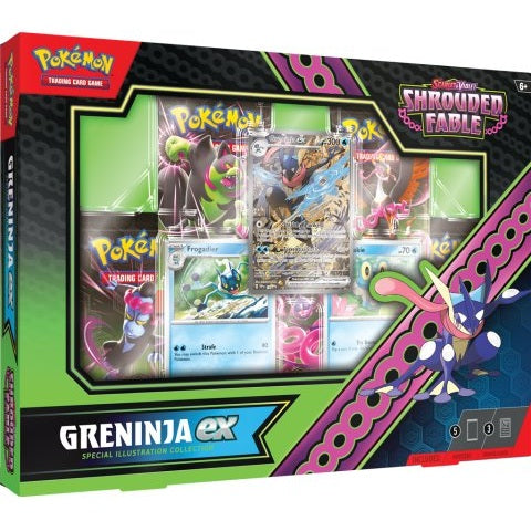 Greninja Ex Shrouded Fable Box