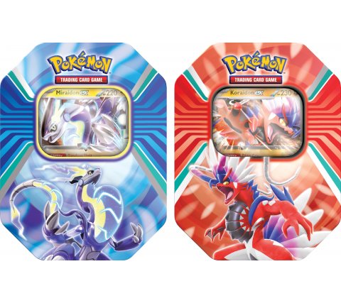 Pokemon - Paldea Legends Tin Artset
