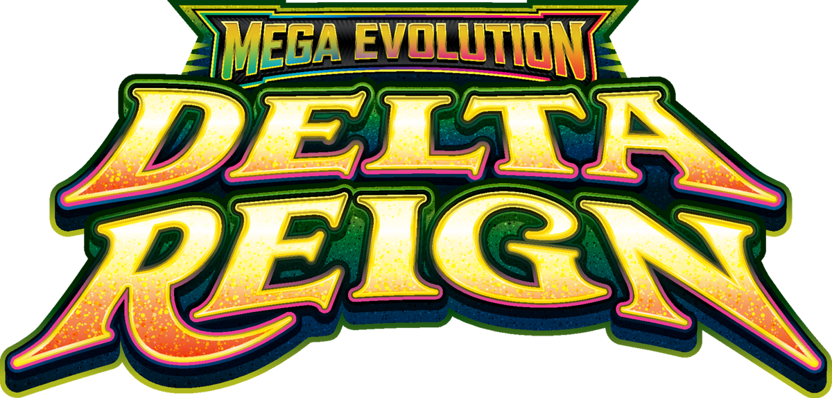 Logo van Pokémon TCG Mega Evolution – Delta Reign