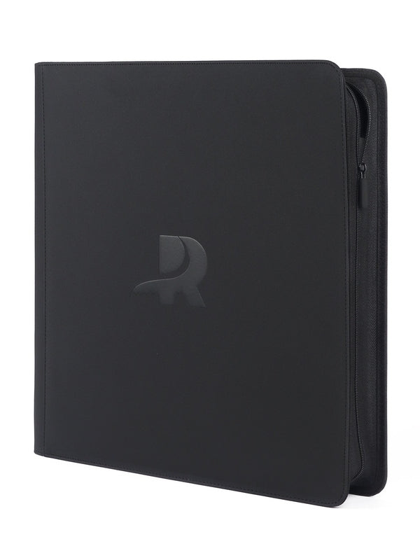 12PocketToploaderBinder- Black