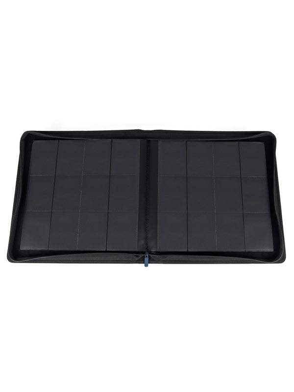 12PocketToploaderBinder-Blue - Inside