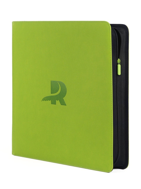 12PocketToploaderBinder- Lime