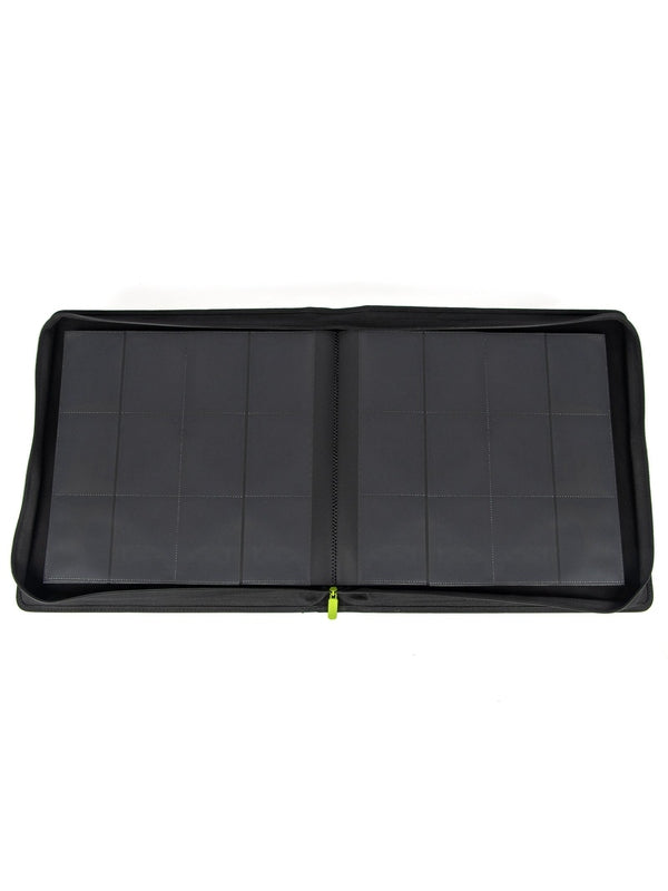 12PocketToploaderBinder-Green - Inside