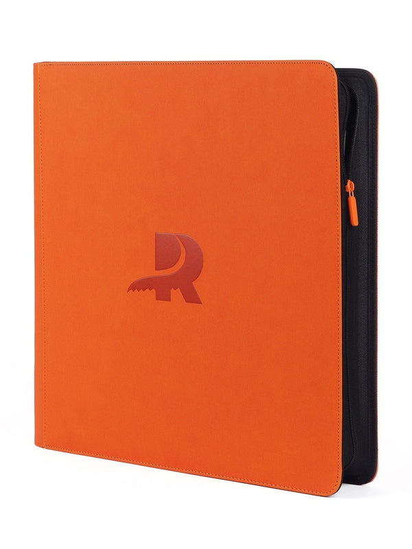 12PocketToploaderBinder- Orange