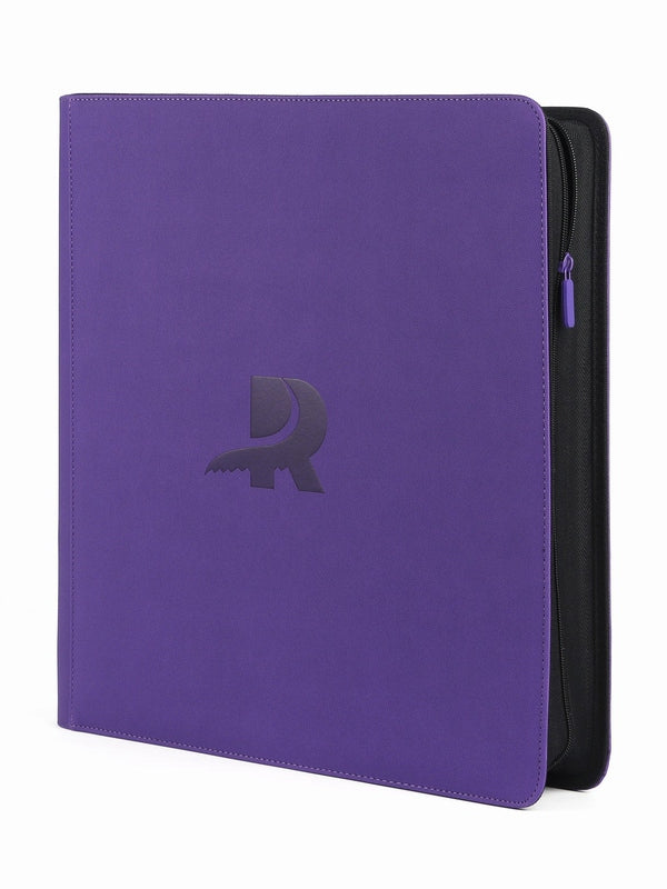 12PocketToploaderBinder- Purple