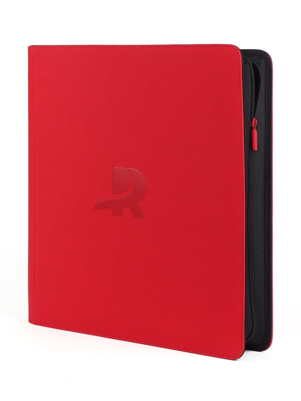 12PocketToploaderBinder- Red