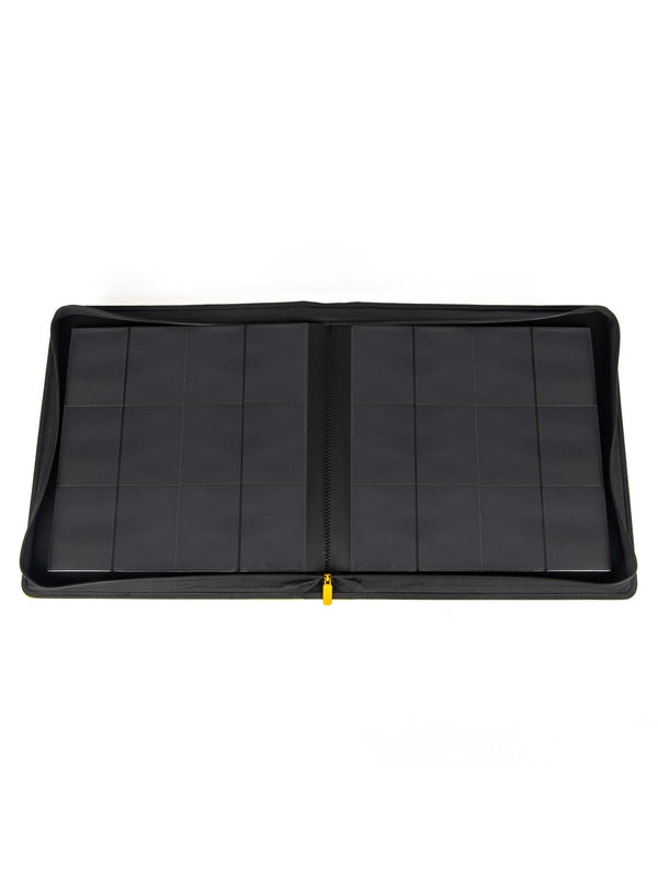 12PocketToploaderBinder- Yellow- Inside