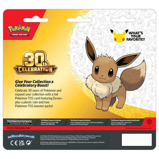 30th Celebration 2-Pack Blister Eevee