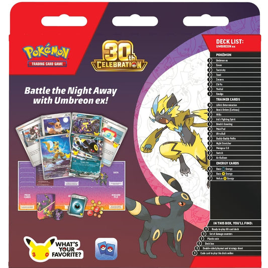 30th Celebration Battle Deck Umbreon ex