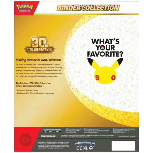 30th Celebration Binder Collection