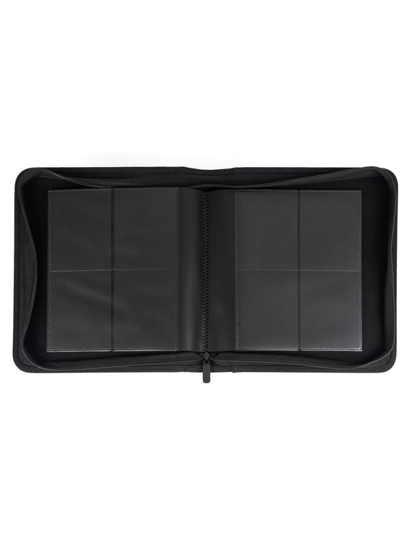 4 Pocket Toploader Binder Black - Inside