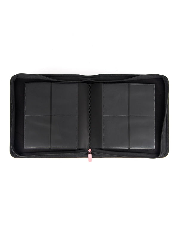 4 Pocket Toploader Binder Pink - Inside
