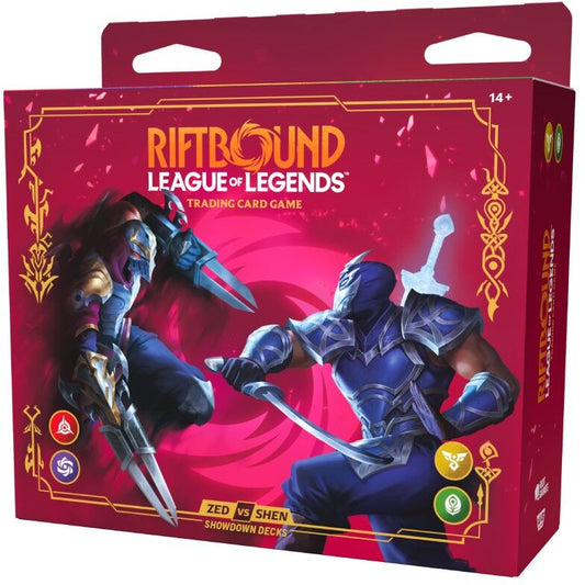 Riftbound Vendetta Showdown Deck Zed vs Shen