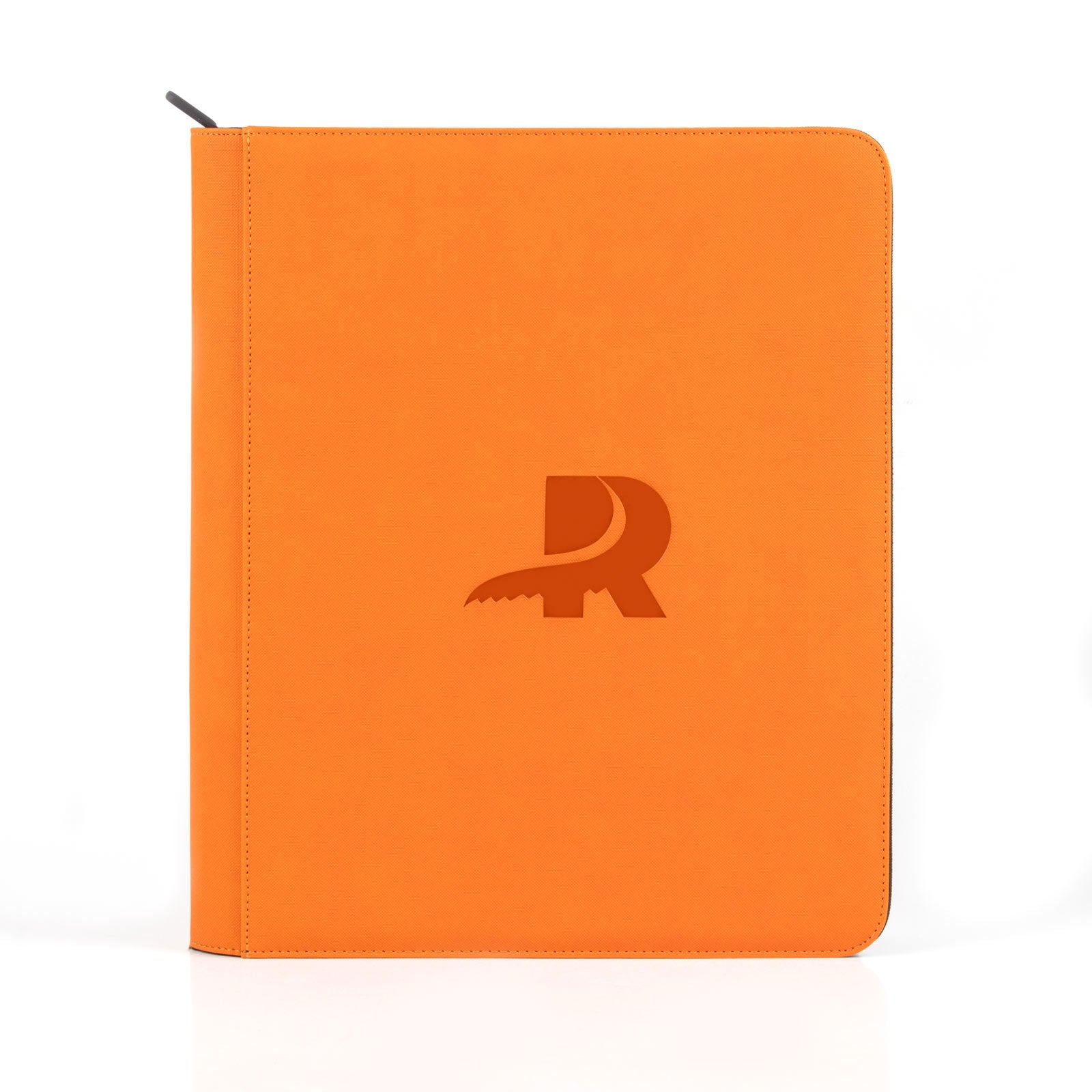 9 Pocket Toploader Binder Orange Front