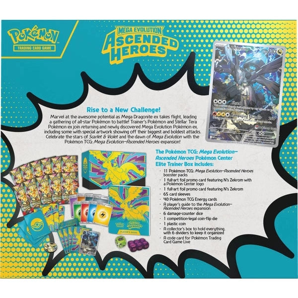 Pokmon - Mega Evolution Ascended Heroes - Pokmon Center Elite Trainer Box - RubyGator Pokmon - Mega Evolution Ascended Heroes - Pokmon Center Elite Trainer Box - RubyGator