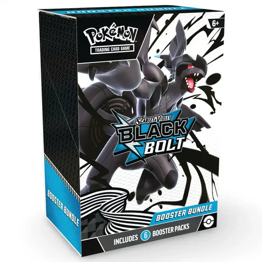 Pokemon Black Bolt Booster Bundle Side b