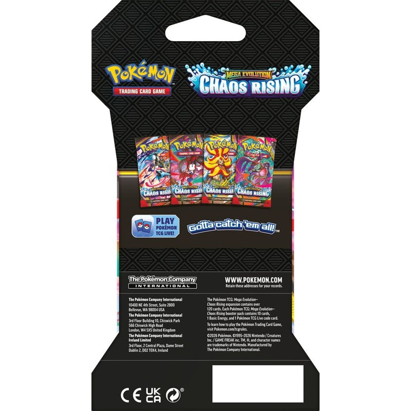 Chaos Rising Sleeved Booster rear