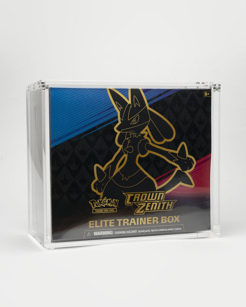 RubyGator - Premium Acryl ETB Case Pokemon ETB Case