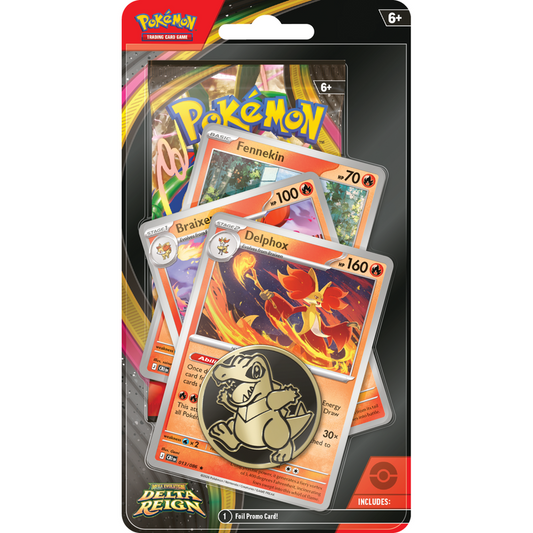 Pokémon Delta Reign Premium Checklane Blister Delphox