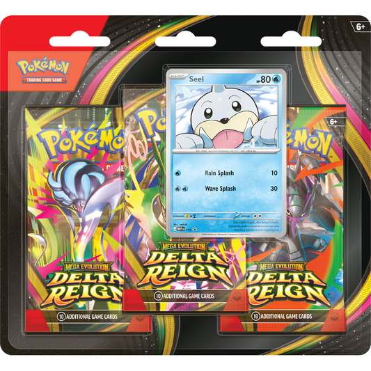 Pokémon Delta Reign 3 Pack Blister Seel