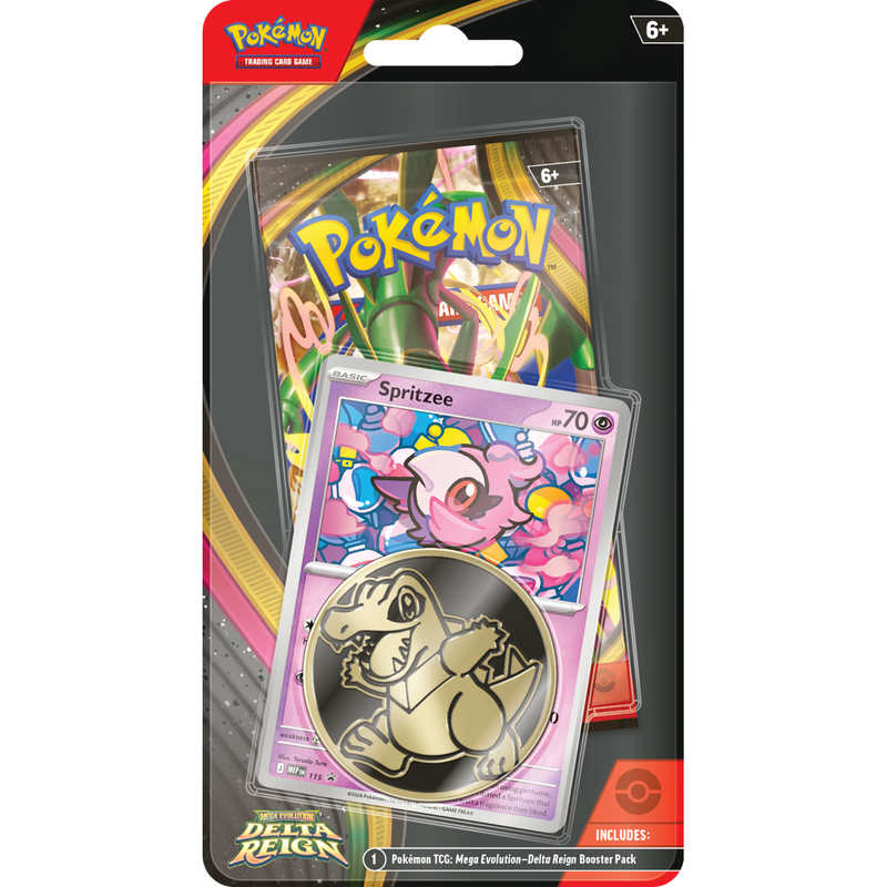 Pokémon Delta Reign Checklane Blister Spritzee