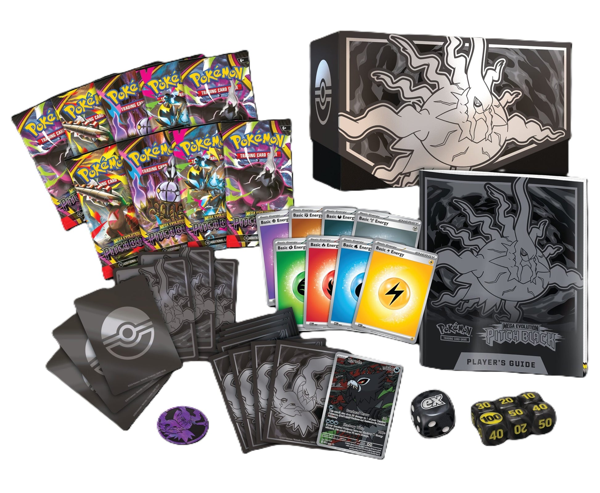 Pokémon - Mega Evolution - Pitch Black - Elite Trainer Box