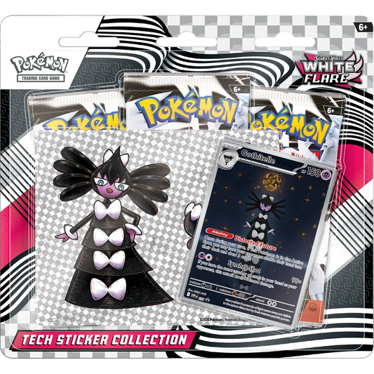 Pokémon Scarlet & Violet – White Flare Tech Sticker Coll Gothitelle
