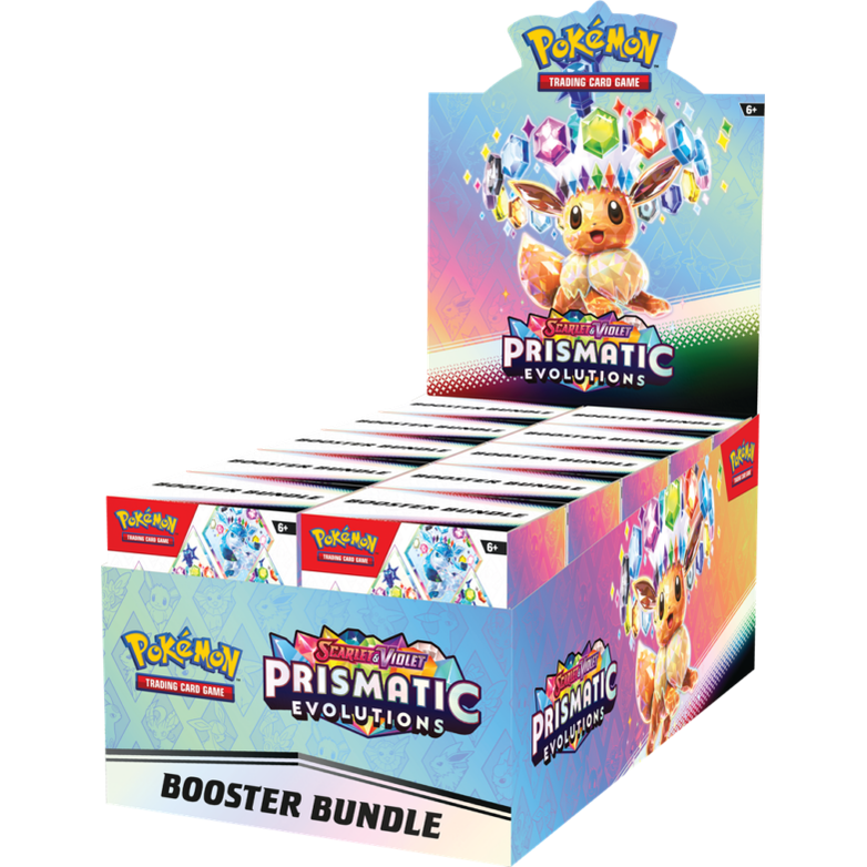 Buy Pokémon S&V: Prismatic Evolution Booster Bundle Display - 10 Packs ...