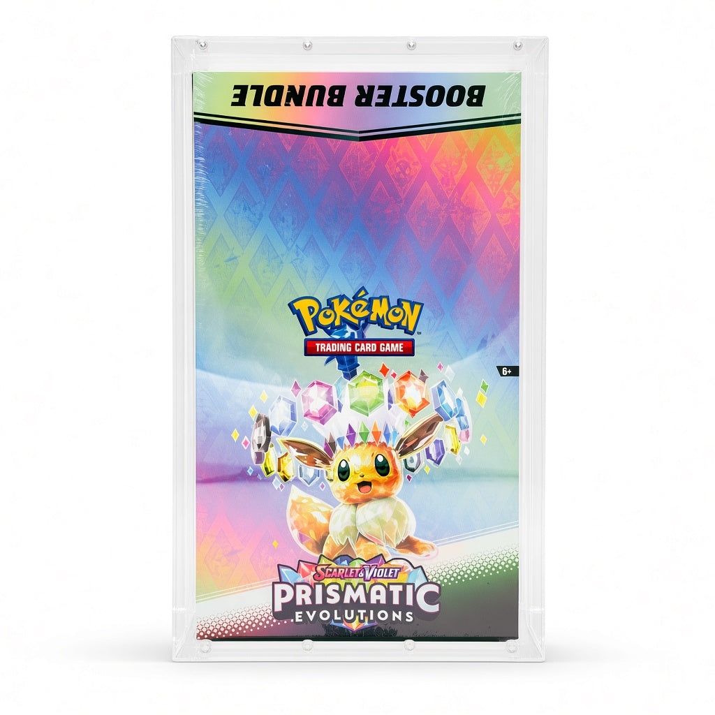 RubyGator - Premium Booster Bundle Display Acrylic Case Improved Front