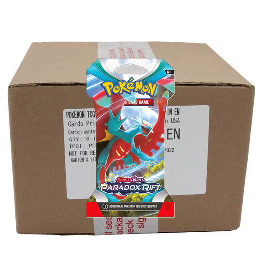 Paradox Rift sleeved booster pack case
