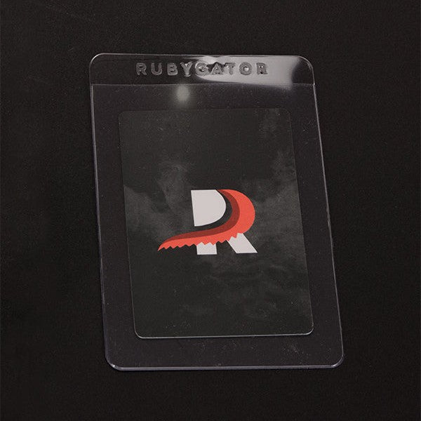 Semi-Rigid Card Holders - RubyGator