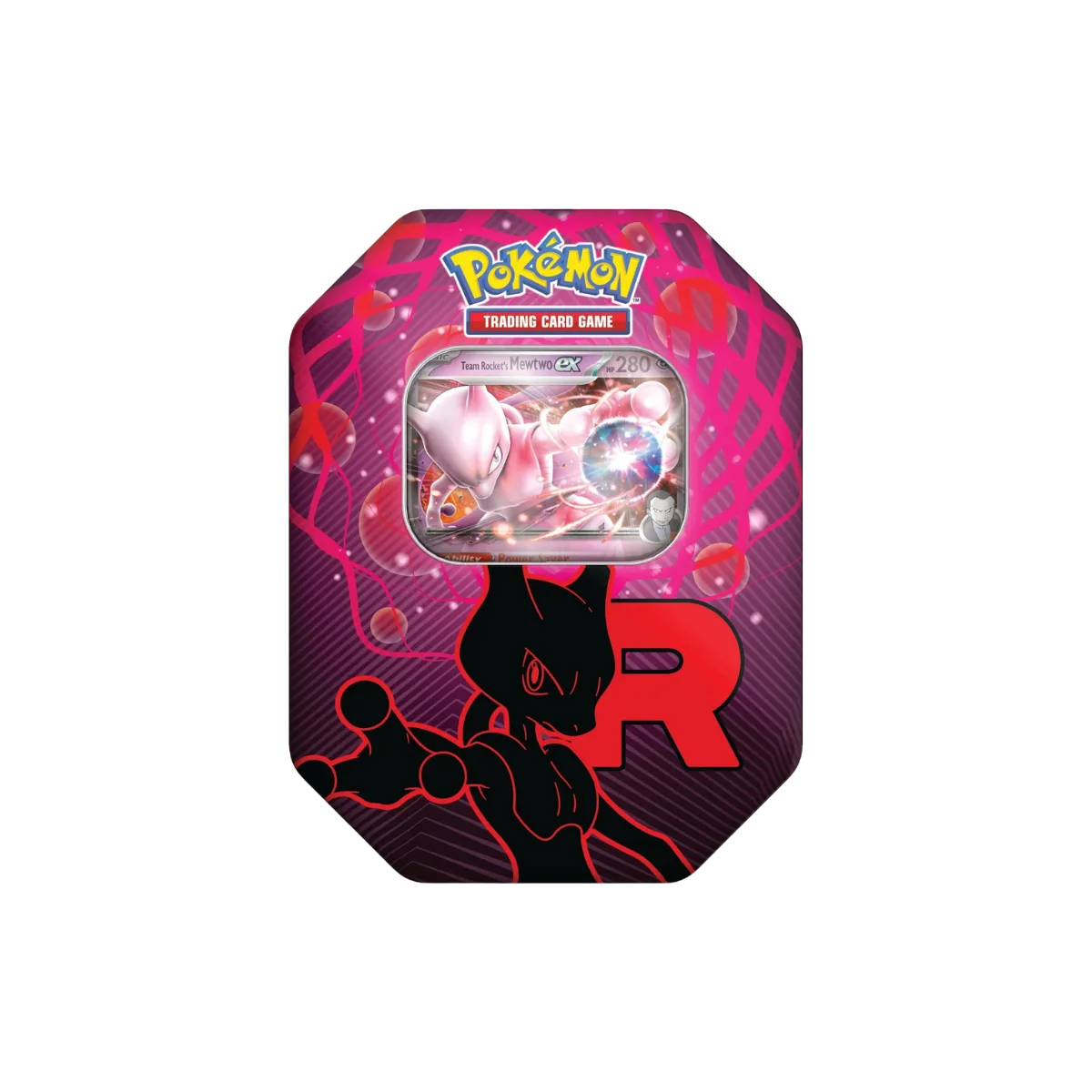 Team Rocket EX Tin Mewtwo