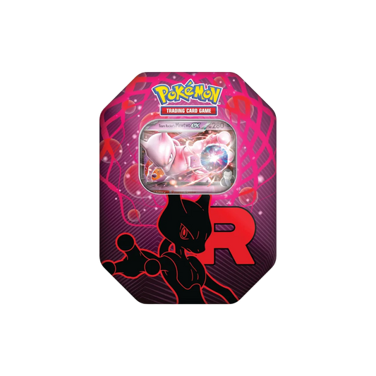 Team Rocket EX Tin Mewtwo