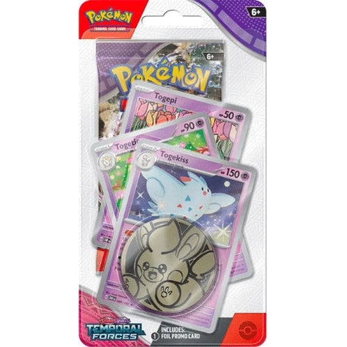 Pokemon Temporal Forces – Premium Checklane Blister – Togekiss [EN] - RubyGator