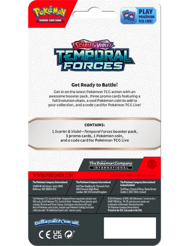 Pokemon Temporal Forces – Premium Checklane Blister – Togekiss [EN] - RubyGator