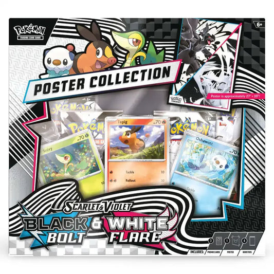 Black Bolt White Flare - Poster Collection front