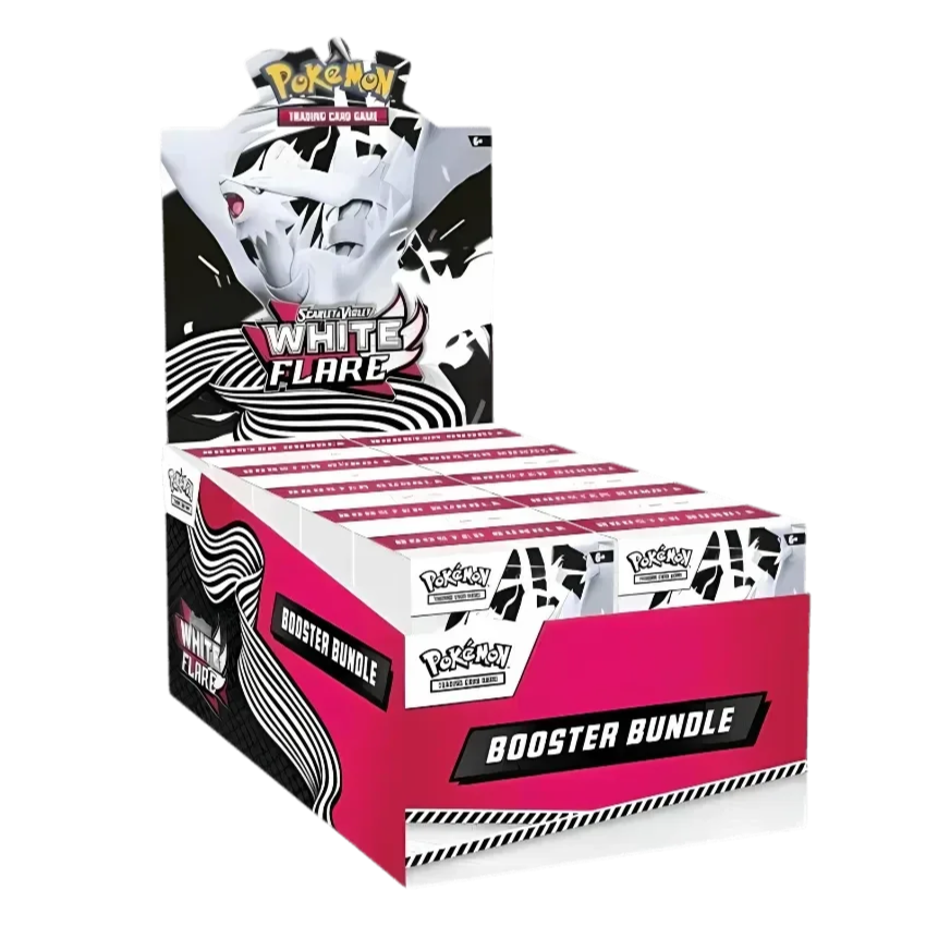 White Flare Booster Bundle Display