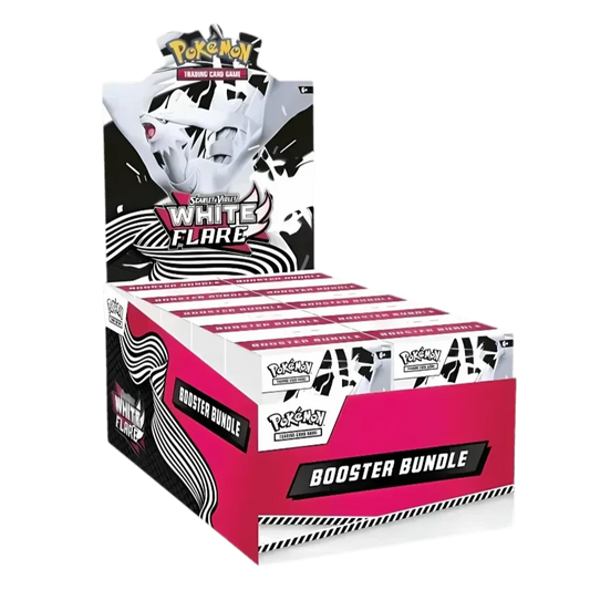 White Flare Booster Bundle Display