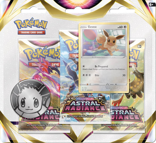 Astral Radiance Eevee 3-Pack Blister