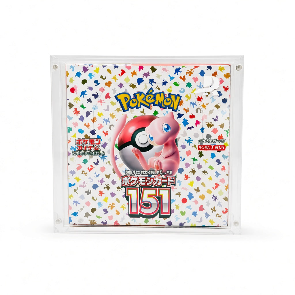RubyGator - Japanese Booster Box Acrylic Case