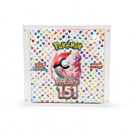 RubyGator - Japanese Booster Box Acrylic Case