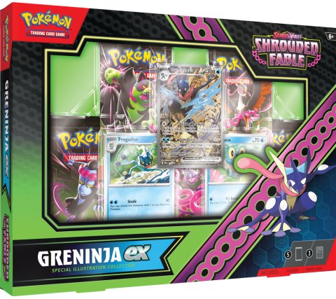 Greninja Ex Shrouded Fable Box